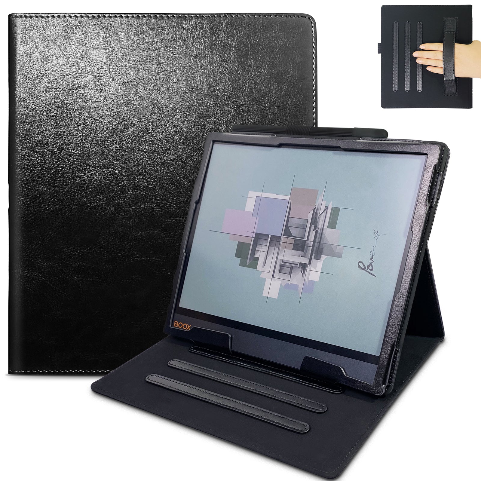 Case for All-New 10.3 inch Onyx Boox Note Air3/Note Air3 C/Boox Note Air2/Note Air2 Plus ePaper Tablet - PU Leather Sleeve Cover with Auto Sleep/Wake