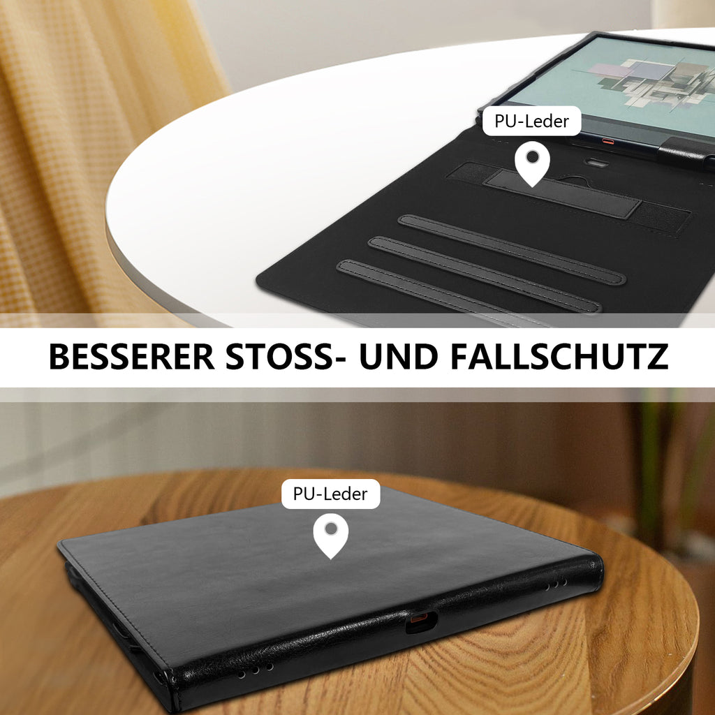 Case for All-New 10.3 inch Onyx Boox Note Air3/Note Air3 C/Boox Note Air2/Note Air2 Plus ePaper Tablet - PU Leather Sleeve Cover with Auto Sleep/Wake